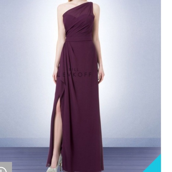 Bill Levkoff Dresses & Skirts - one Shoulder bridesmaid dress